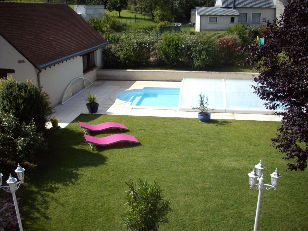 Bed and Breakfast La Cyrillaure Mosnes Exterior foto
